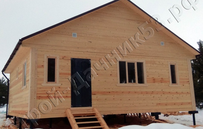 1 брусовой дом 8.5×8, 68 м², тульская область,  суворовский район, деревня гущино (1)